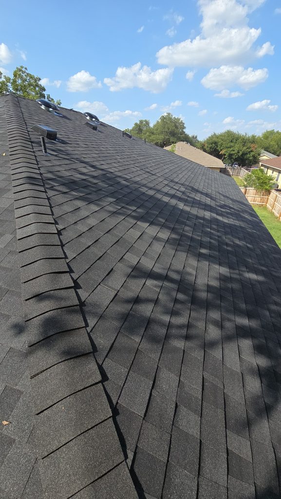 Completed FORTIFIED roof in Turtle Rock Estates, Northwest Austin, with new roof vents